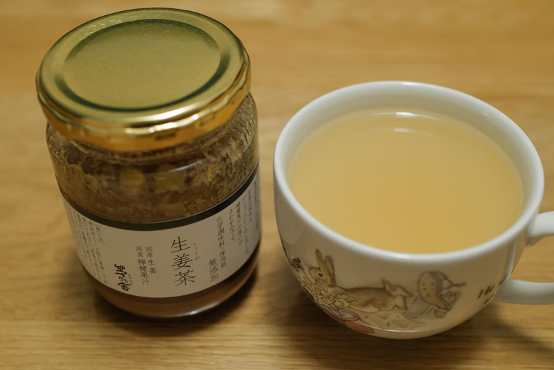 茅乃舎　かやのや　生姜茶